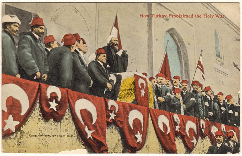 Ottoman Empire joins the war