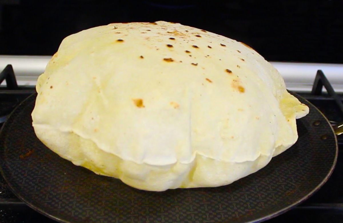  Puffy bread (Lavash) recipe